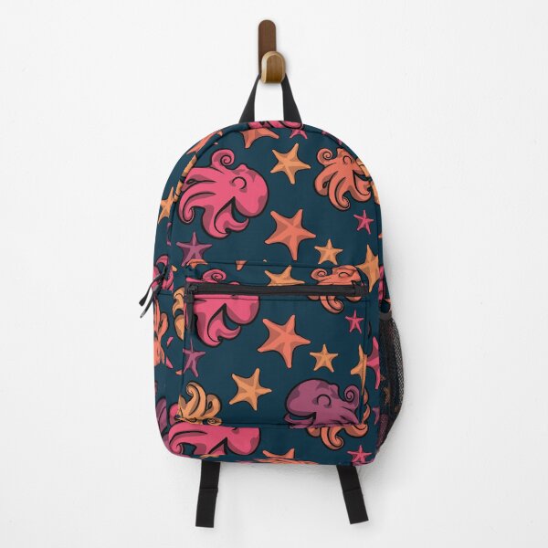 Item preview, Minimalist Sunset Octopus & Starfish designed and sold by InkLayer.