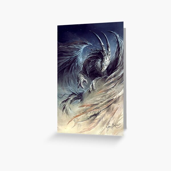 The Guardian of Dream - © Art by Élian Black'Mor Greeting Card
