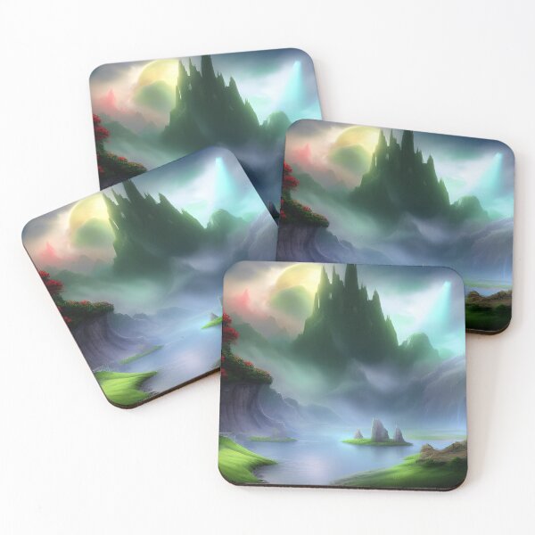 Item preview, Crazy Fantasy Scenery Painting designed and sold by SurizonDesigns.