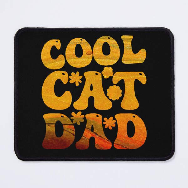 Item preview, Groovy Cat Dad T Shirt designed and sold by PetSafari.