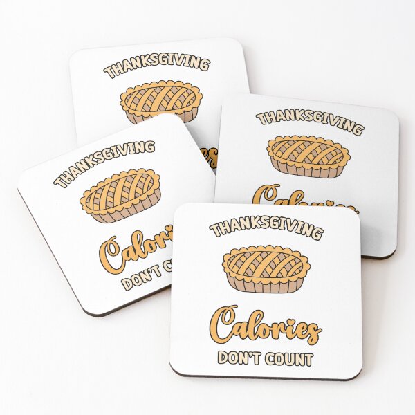 Item preview, Thanksgiving Calories Don't Count funny Pie Cake Thanksgiving Turkey designed and sold by absolutdesign.