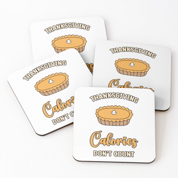 Item preview, Thanksgiving Calories Don't Count funny Pie Cake Thanksgiving Turkey designed and sold by absolutdesign.