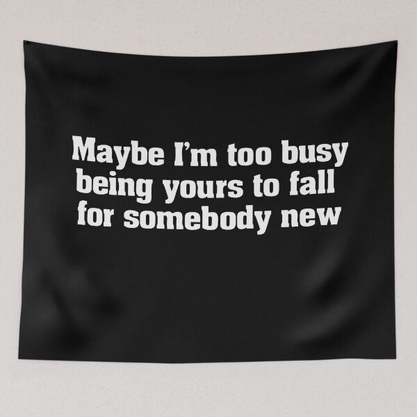 Item preview, Arctic Monkeys Busy being yours lyrics  designed and sold by Dope-designs-18.