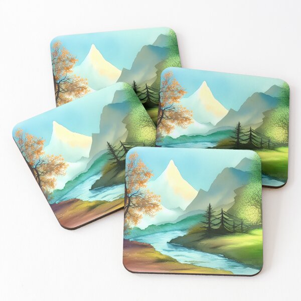 Item preview, Beautiful Watercolor Fantasy Scenery designed and sold by SurizonDesigns.