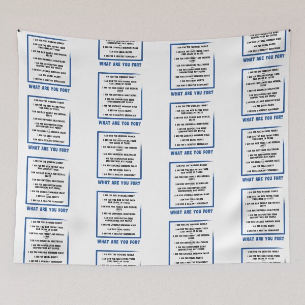 Item preview, What are you for? designed and sold by Politics-Corner.