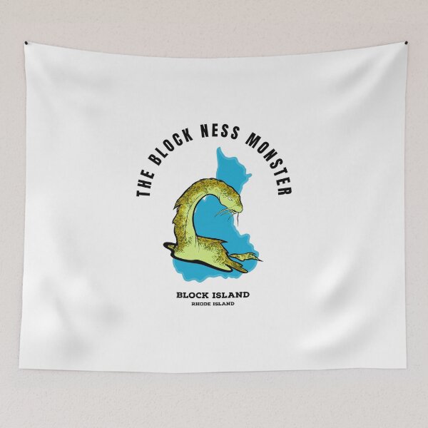 Item preview, The Block Ness Monster designed and sold by lenlovecraft.