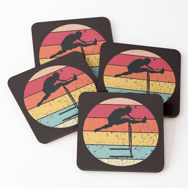Item preview, Retro Vintage Hurdling, Funny Hurdling Sport, Hurdler designed and sold by Aerial Addicts.