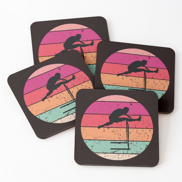 Item preview, Retro Vintage Hurdling, Funny Hurdling Sport, Hurdler designed and sold by Aerial Addicts.