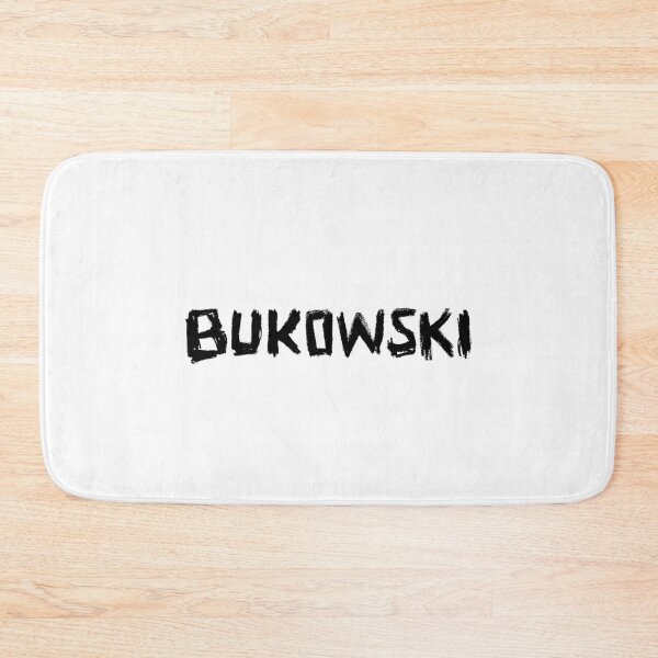 Item preview, Writer Name: Bukowski, bold hand lettering, Charles Bukowski designed and sold by badlydrawnbabe.