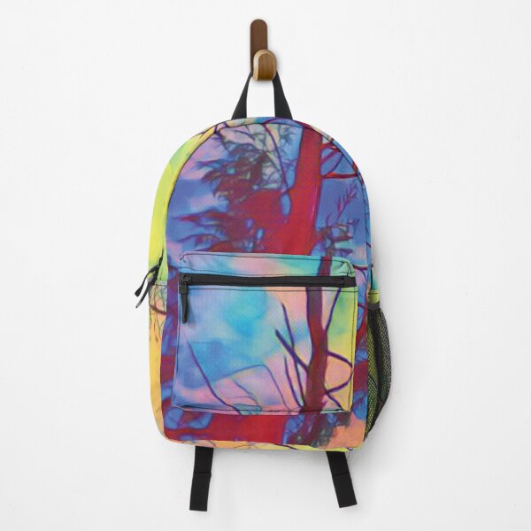 Item preview, Colourful Abstract Trees + Sky designed and sold by drumweaver.