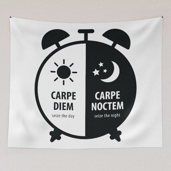 Item preview, Carpe Diem - Carpe Noctem designed and sold by marcosty.