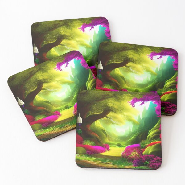 Item preview, Colorful & Beautiful Fantasy Scenery Painting designed and sold by SurizonDesigns.
