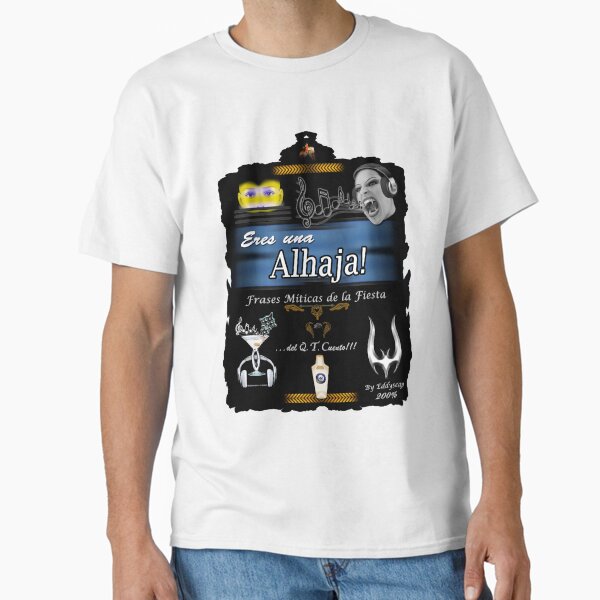 001Frases-art-eddyscap Camiseta clásica