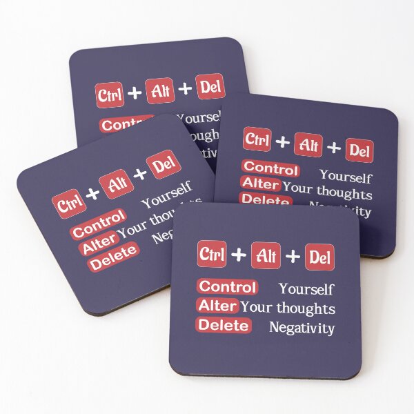 Item preview, Ctrl + Alt +Del quote, Control, Alt and Delete, Motivational quotes, positive words and inspirational sayings for encouraging to do the best in your life. designed and sold by Quotesgallery.
