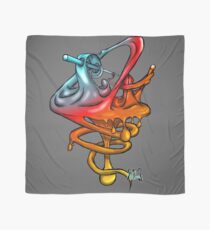 Dripping Spiral Scarf