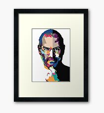 Steve Jobs portrait Framed Print