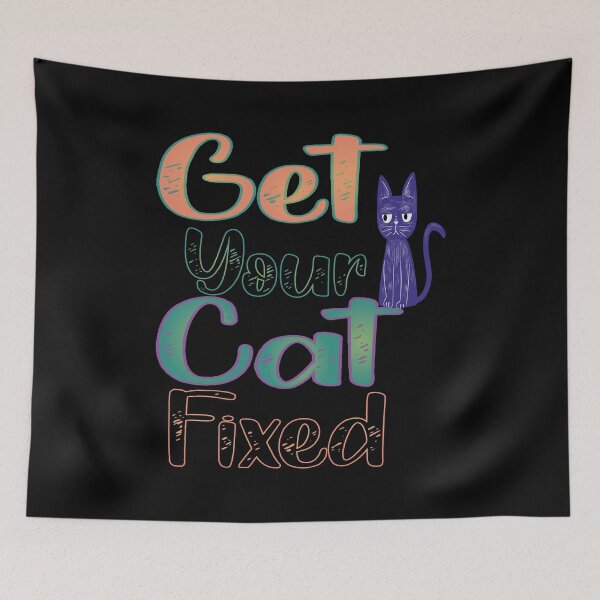 Item preview, get your cat fixed designed and sold by sminashop.