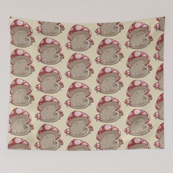Item preview, Mushroom Kitty designed and sold by SushiKittens.