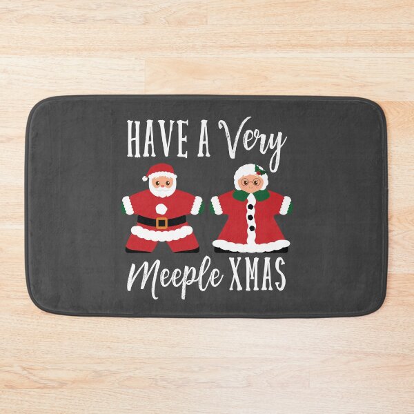 Item preview, Santa Couple Meeples designed and sold by geekyT.