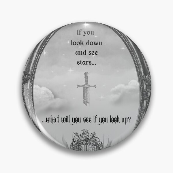 Item preview, ExU: Calamity inspired "If you look down and see stars..." Oval Variant designed and sold by lifedustghost.