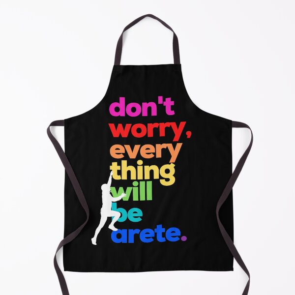 Aperçu de l'œuvre Ne vous inquiétez pas, tout ira bien. Escalade LGBTQ créée et vendue par Boulder Design Co.