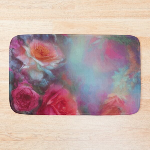 Item preview, Fantasy Roses Painted In Peach Vintage Botanical Midnight Garden Flowers designed and sold by IZiets.