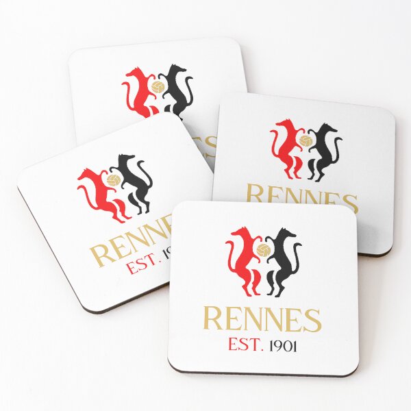 Item preview, Rennes Red & Black Gold designed and sold by VRedBaller.