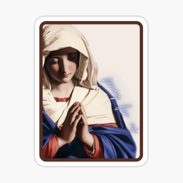 Item preview, Mary, Mother of Jesus, pray for us - Madre María designed and sold by ISBrunning.