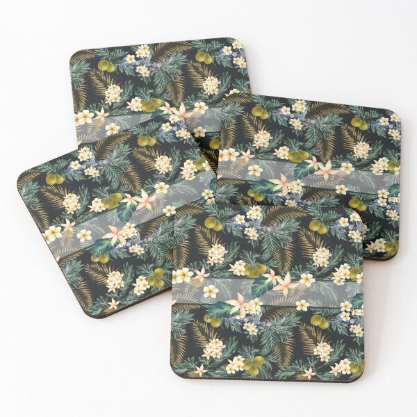 Item preview, Vintage Plumeria Aloha Shirt Fusion designed and sold by J Marielle Designs.