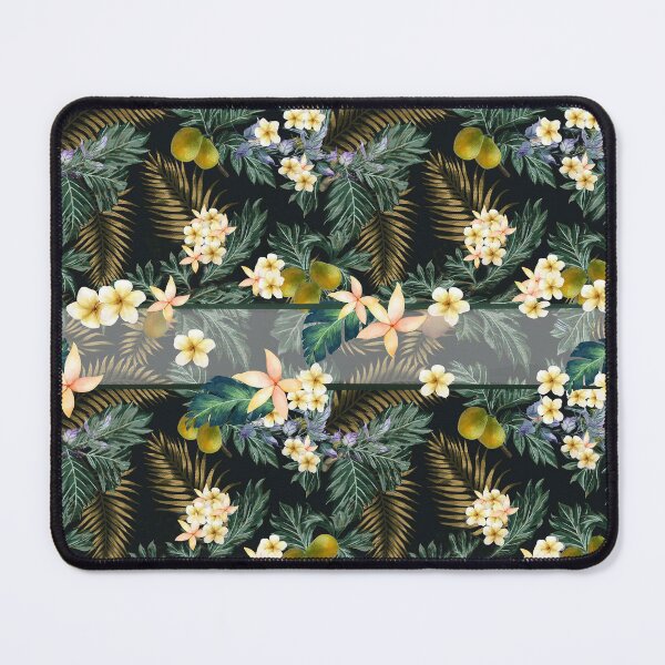 Item preview, Vintage Plumeria Aloha Shirt Fusion designed and sold by J Marielle Designs.