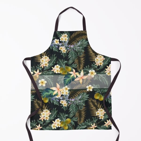 Item preview, Vintage Plumeria Aloha Shirt Fusion designed and sold by J Marielle Designs.