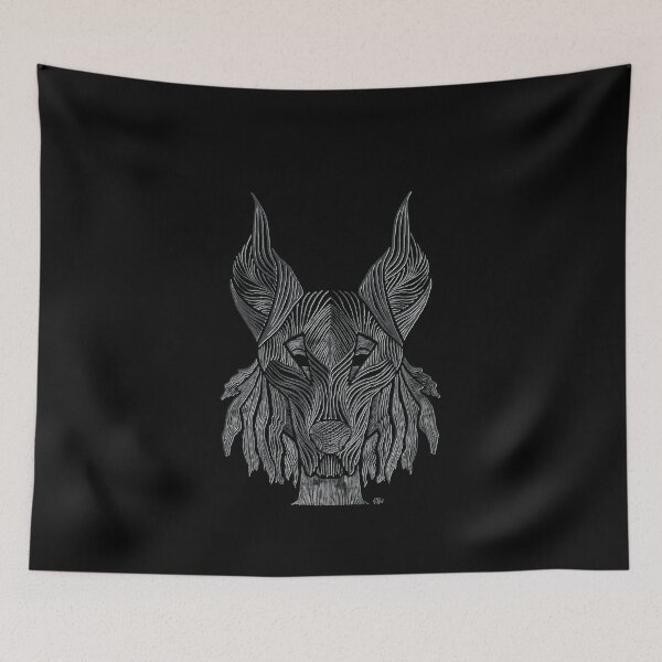 Item preview, THE BEAST line illustration  designed and sold by longlivcurio.