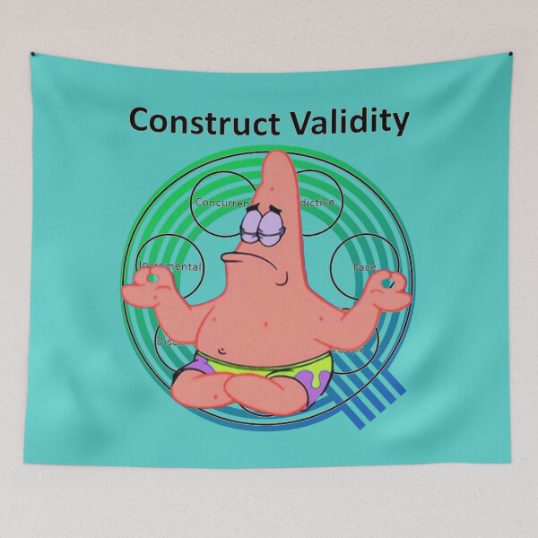 Item preview, quantitude the podcast-construct validity designed and sold by LondownDesign.