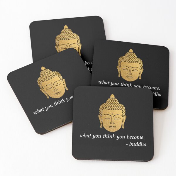 Item preview, what you think you become lord buddha saying designed and sold by motivationlife7.