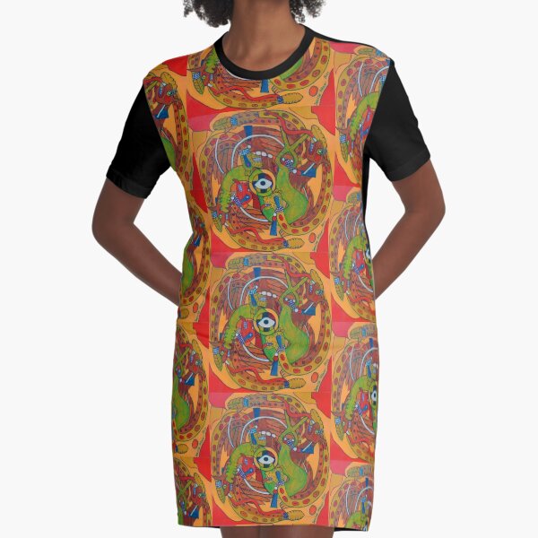 Uktena Graphic T-Shirt Dress