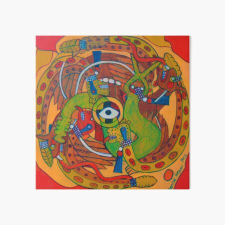 Uktena Art Board Print