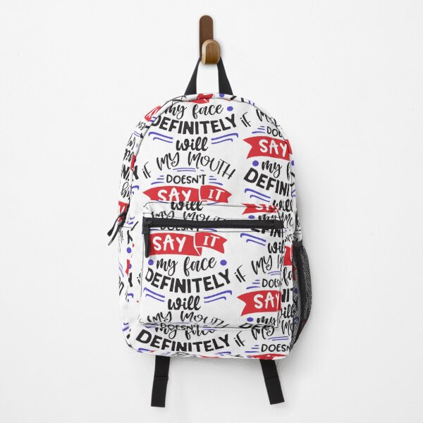 Item preview, If my mouth Doesnt say it my face definetely will designed and sold by AspectArtWorks.