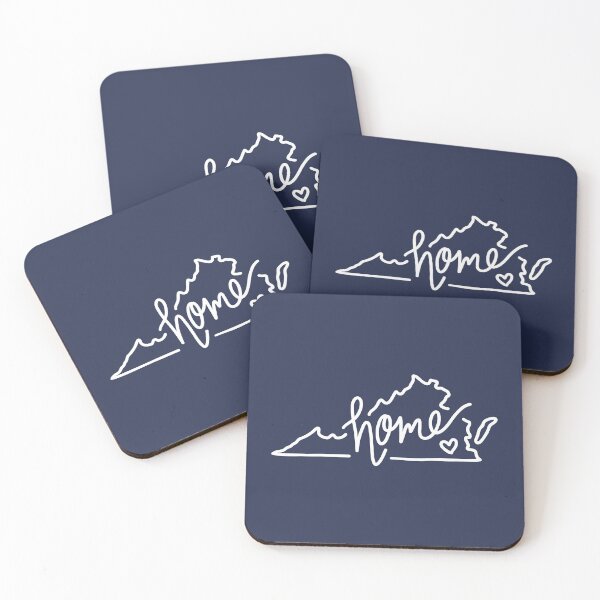 Item preview, Cute Virginia Home State Outline Sticker designed and sold by Sarah DaSilva.