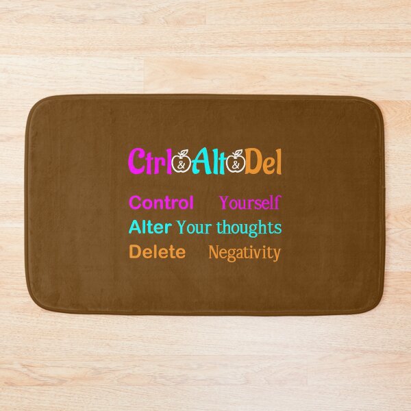 Item preview, Ctrl + Alt +Del quote, Control, Alt and Delete, Motivational quotes, positive words and inspirational sayings for encouraging to do the best in your life. designed and sold by Quotesgallery.