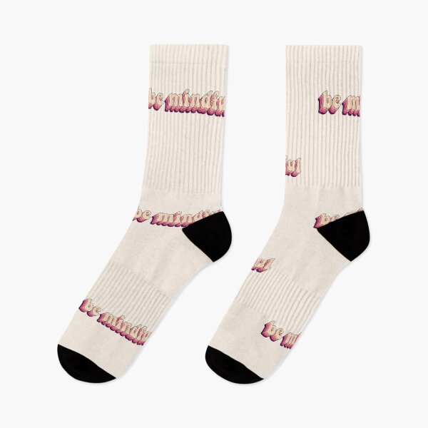 Item preview, be mindful cute retro text designed and sold by motivationlife7.