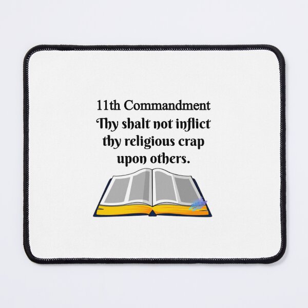 Item preview, Don’t inflict religion upon others.  designed and sold by Dis-An-Dat.