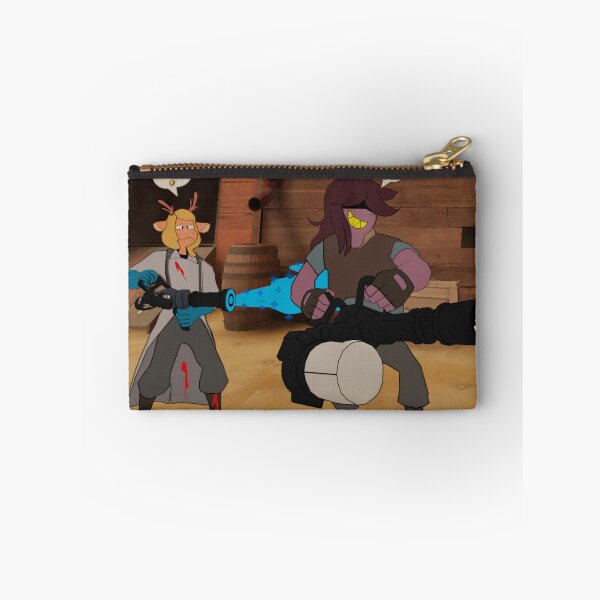 Item preview, Deltarune, Susie & Noelle Team Fortress 2  designed and sold by SlightlyToasted.