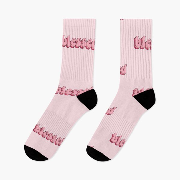 Item preview, blessed cute pink retro text designed and sold by motivationlife7.