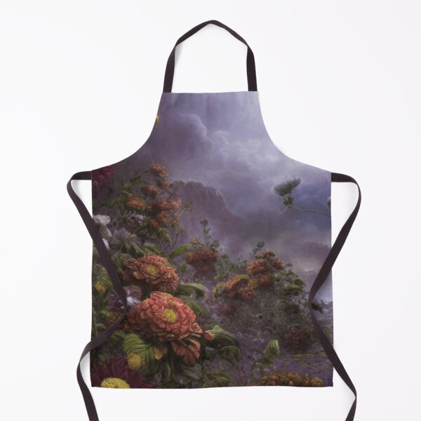 Item preview, Fantasy Moonlight Magical Garden Landscape With A Misty Moon Mystical Vintage Botanical designed and sold by IZiets.