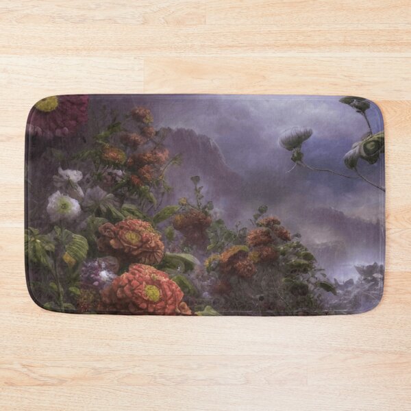 Item preview, Fantasy Moonlight Magical Garden Landscape With A Misty Moon Mystical Vintage Botanical designed and sold by IZiets.