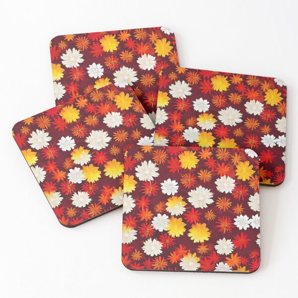 Item preview, Floral autumn pattern 02 designed and sold by OrangelDesign.