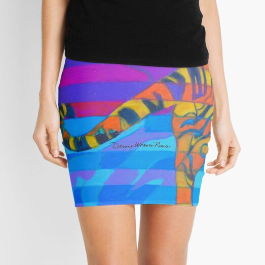 Hexagram 10-Lü (Tread lightly) Mini Skirt