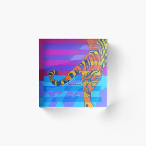 Hexagram 10-Lü (Tread lightly) Acrylic Block