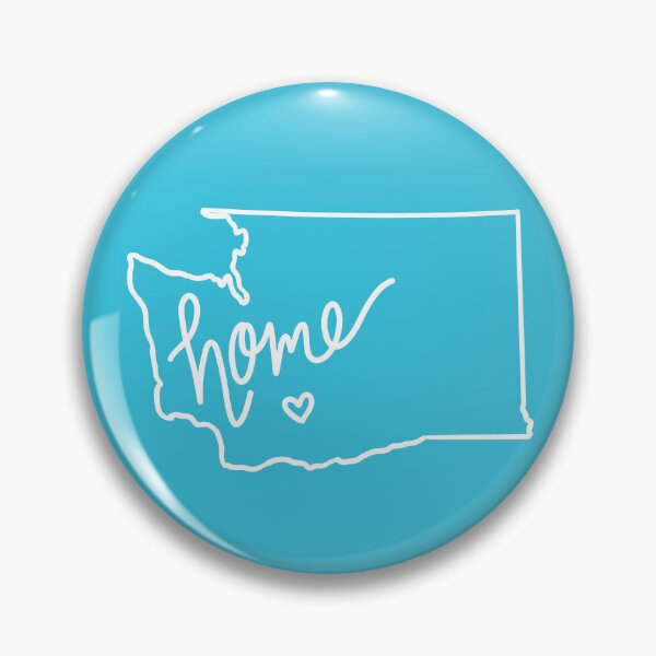 Item preview, Cute Washington Home State Outline Sticker designed and sold by Sarah DaSilva.