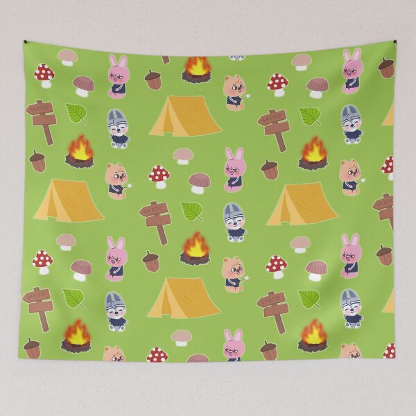 Item preview, Camping Skzoo Pattern designed and sold by bvnnyco.